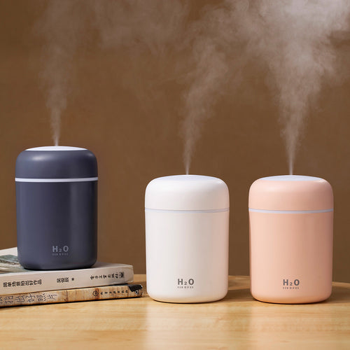 Taza colorida Humidificador de aire Humidificador Hogar Coche Portátil USB Humidificador silencioso Logotipo Regalo