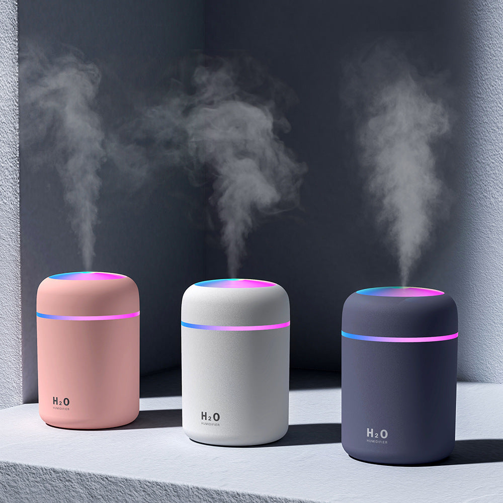Taza colorida Humidificador de aire Humidificador Hogar Coche Portátil USB Humidificador silencioso Logotipo Regalo
